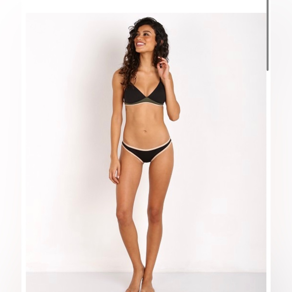 L*Space Black and White Bikini